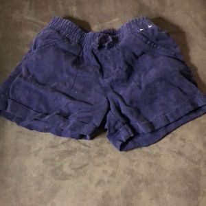 Blue shorts